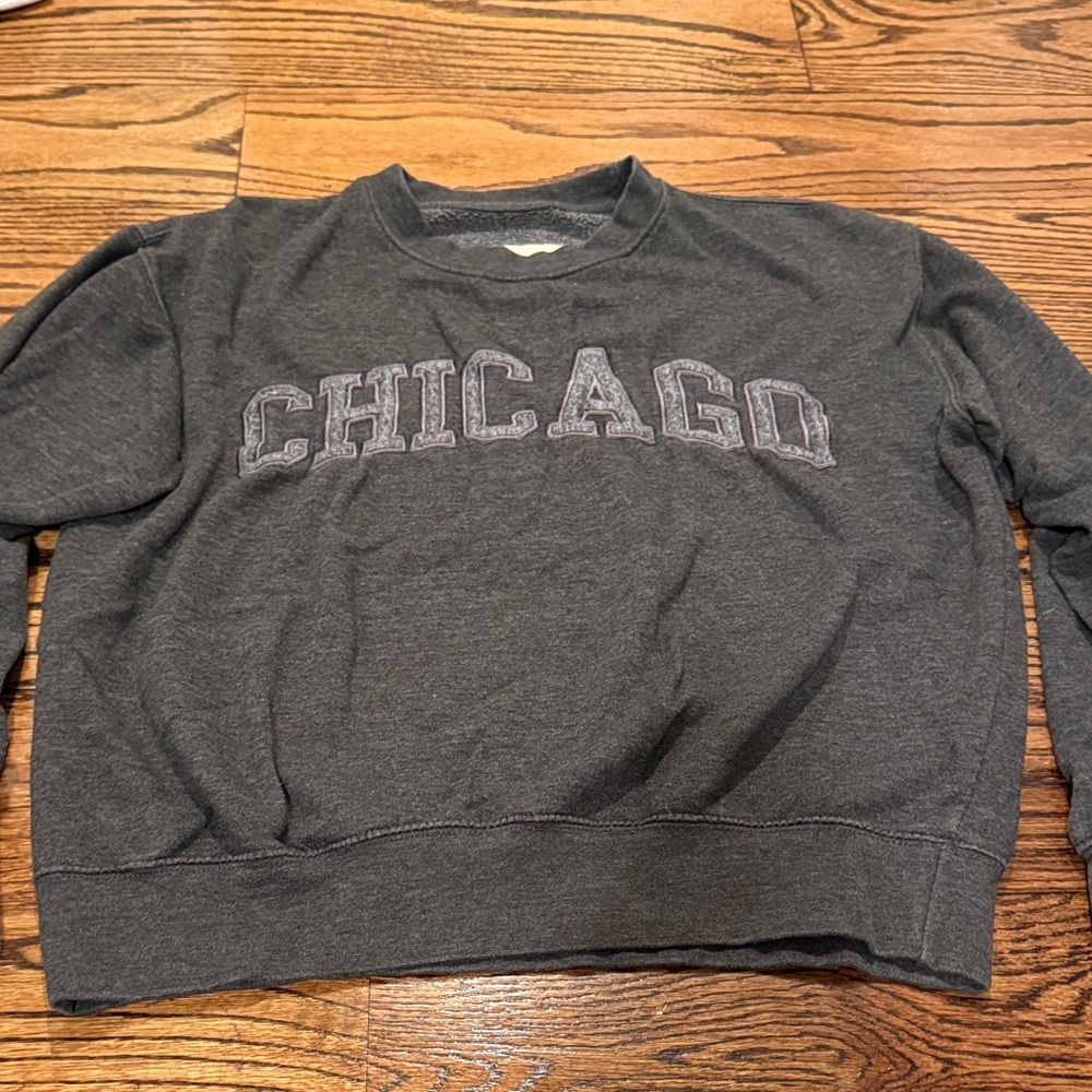 Gray Chicago Women's Sweater